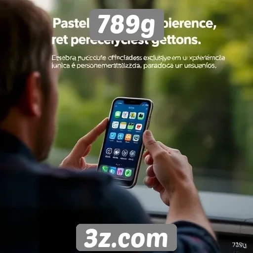 Funcionalidades exclusivas do 789g para usuários